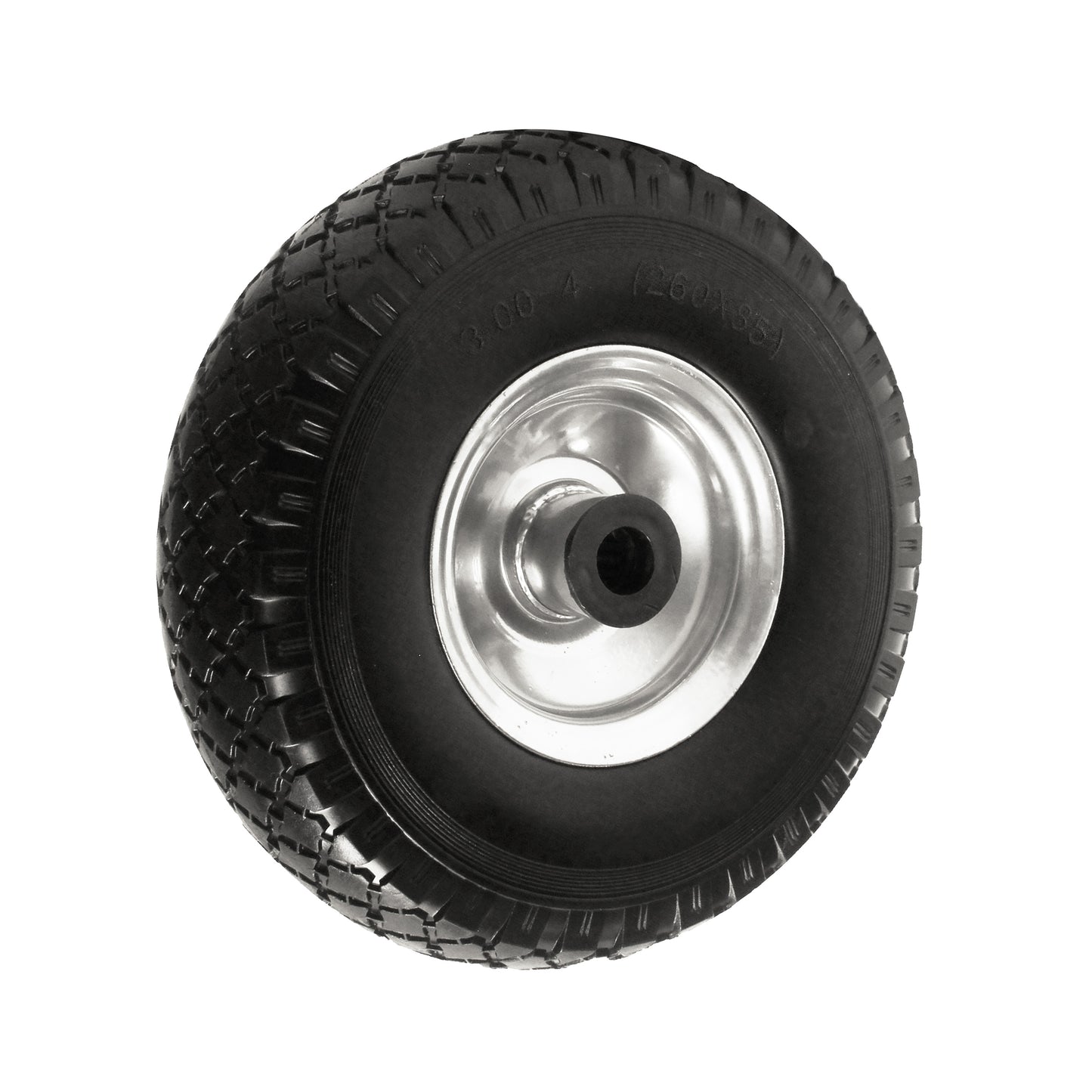 10" PU Wheel 3.00-4 Puncture Proof Steel Rim 20mm Bore Sack Barrow Trolley Wagon