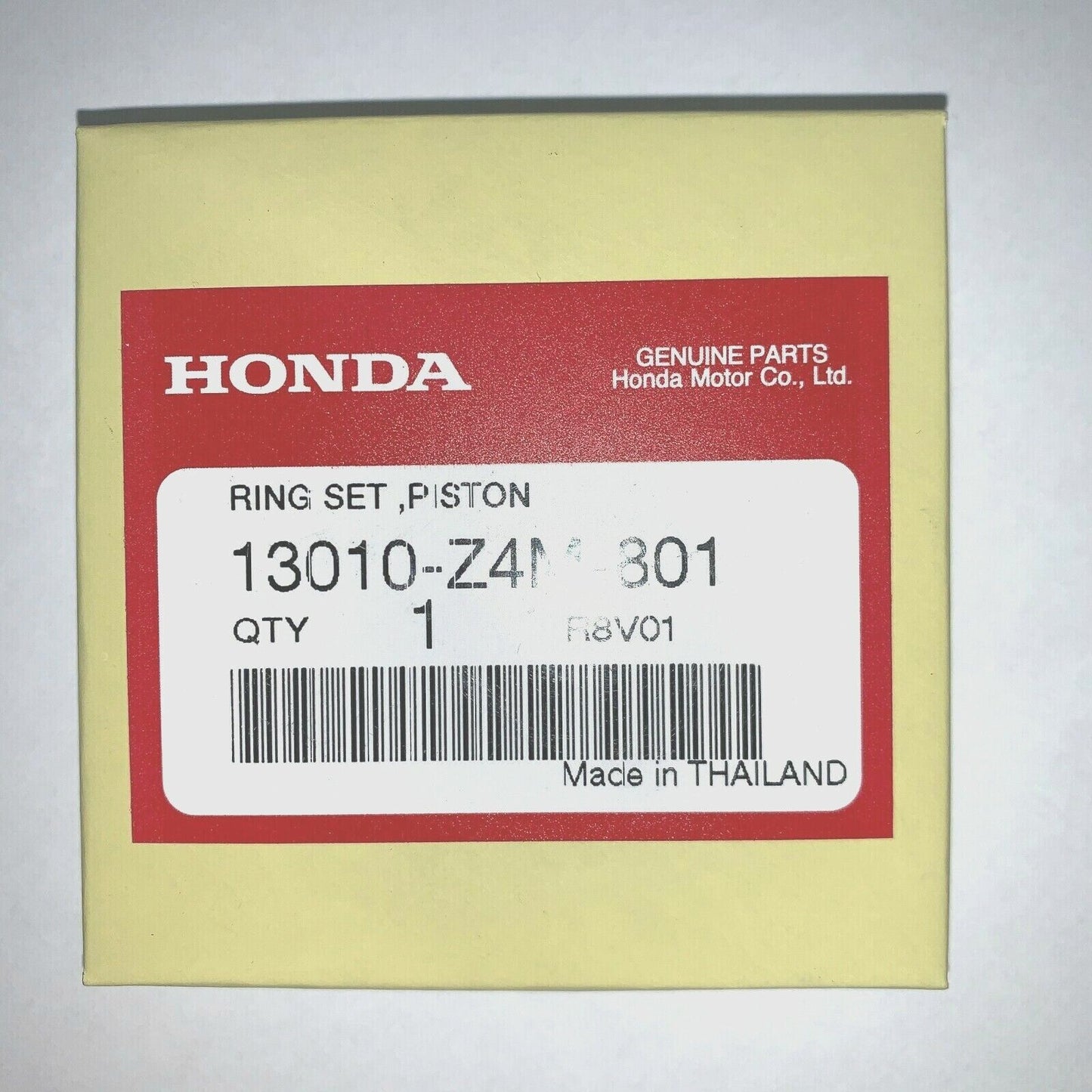 Honda GX160T2 Std Thin Piston Ring Set 13010-Z4M-801 0.96mm Thick