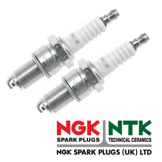 2 x B8ES NGK Spark Plug Stock Number 2411