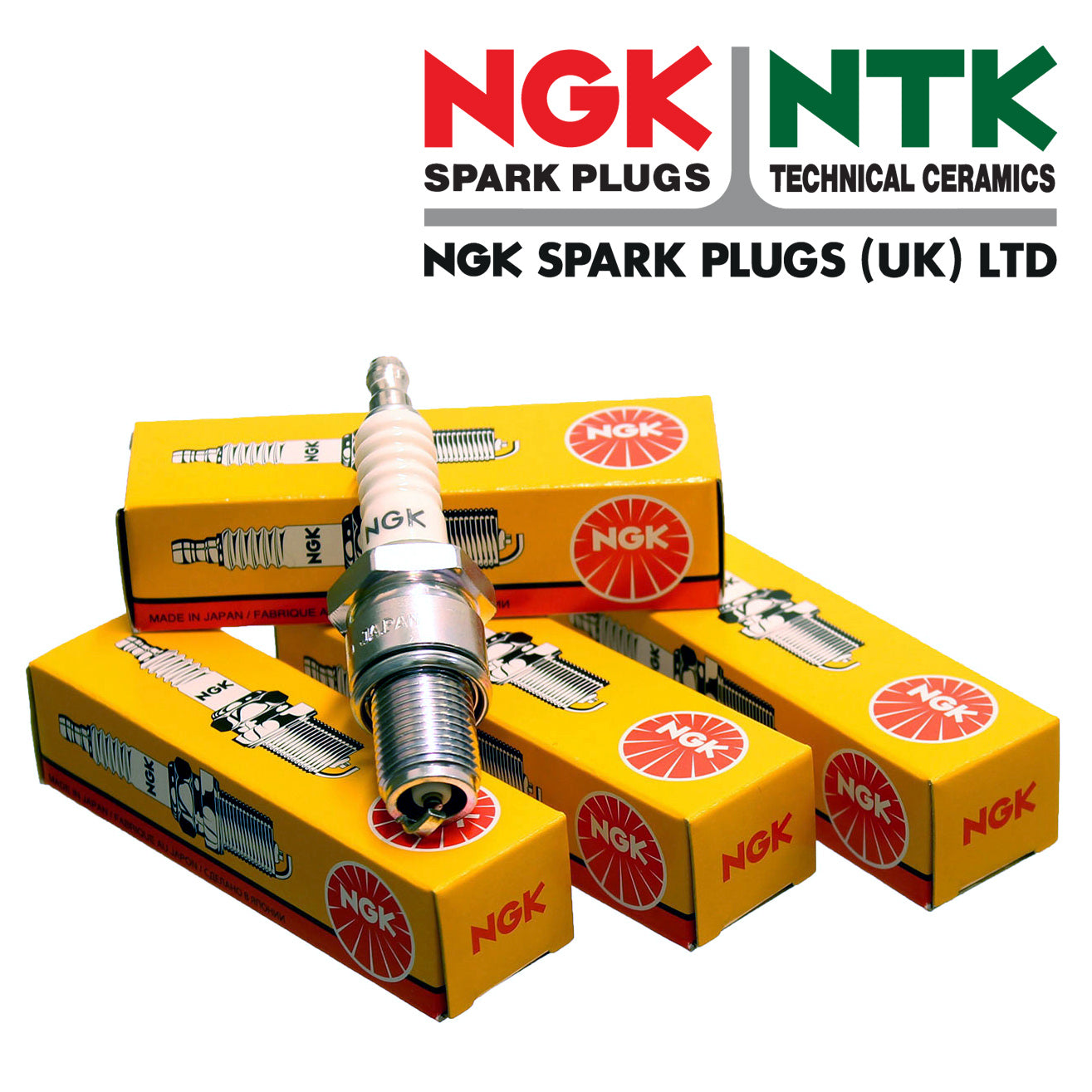 10 x CR9EH-9 NGK Spark Plug Stock Number 7502