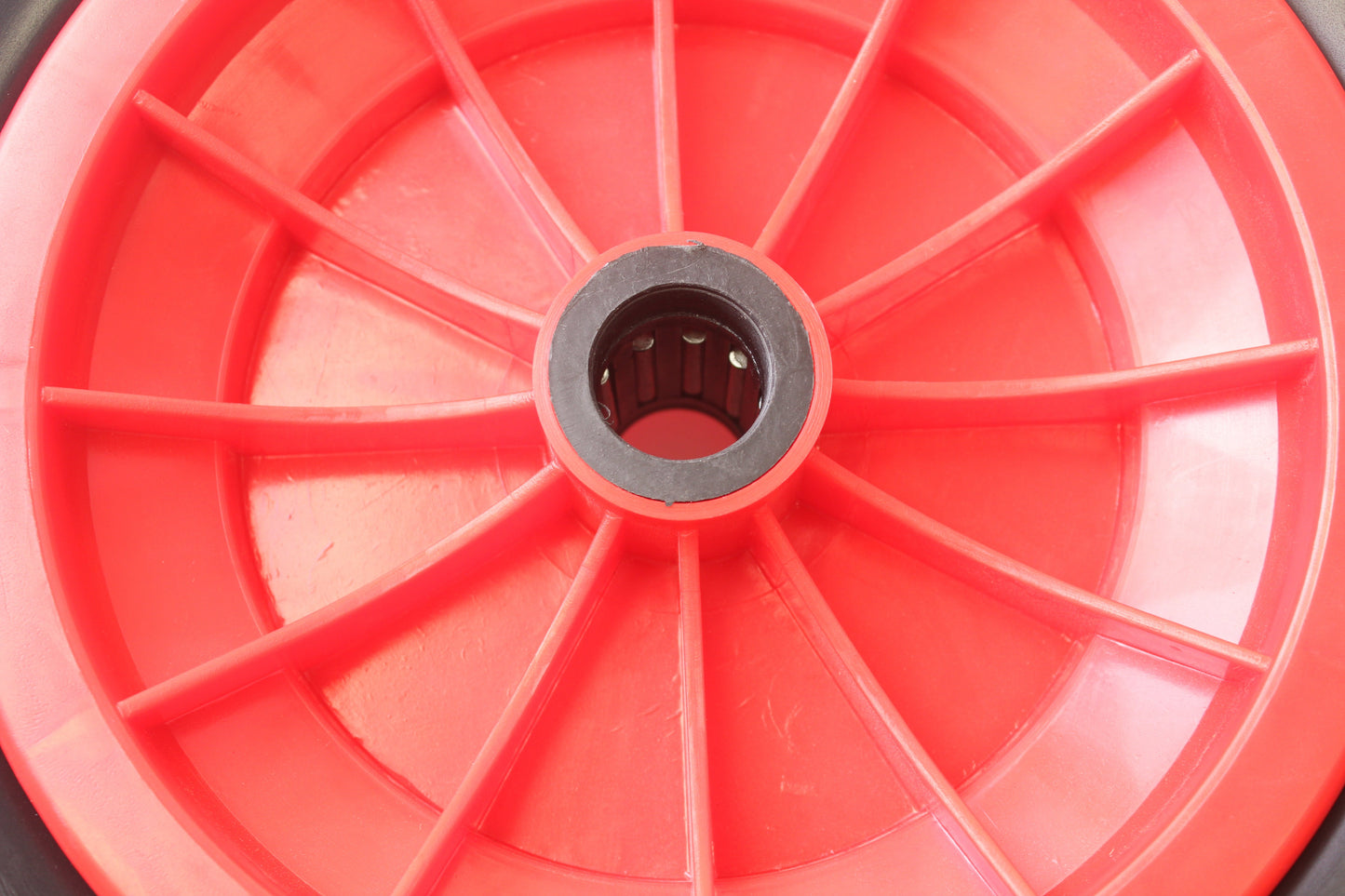 14" Puncture Proof Wheelbarrow Wheel 3.50-8 Sack Trolley Wagon 1" 25mm Axle bore