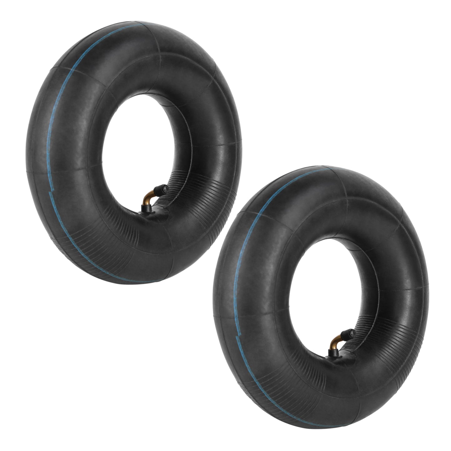 2 x 4.10/3.50-4 Inner Tube Bent Valve Mobility Scooter Sack Barrow 10" Wheel Rim