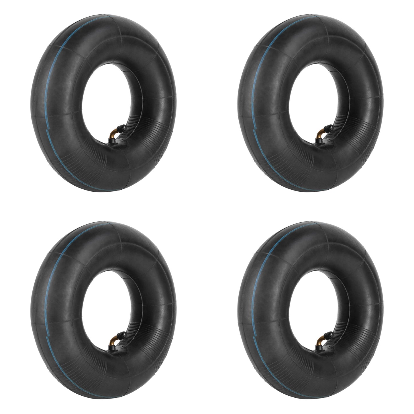 4 x 4.10/3.50-4 Inner Tube Bent Valve Mobility Scooter Sack Barrow 10" Wheel Rim