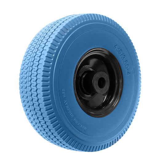10" Wheel 4.10/3.50-4 Puncture Proof Steel Rim 20mm Bore Sackbarrow Trolley Cart