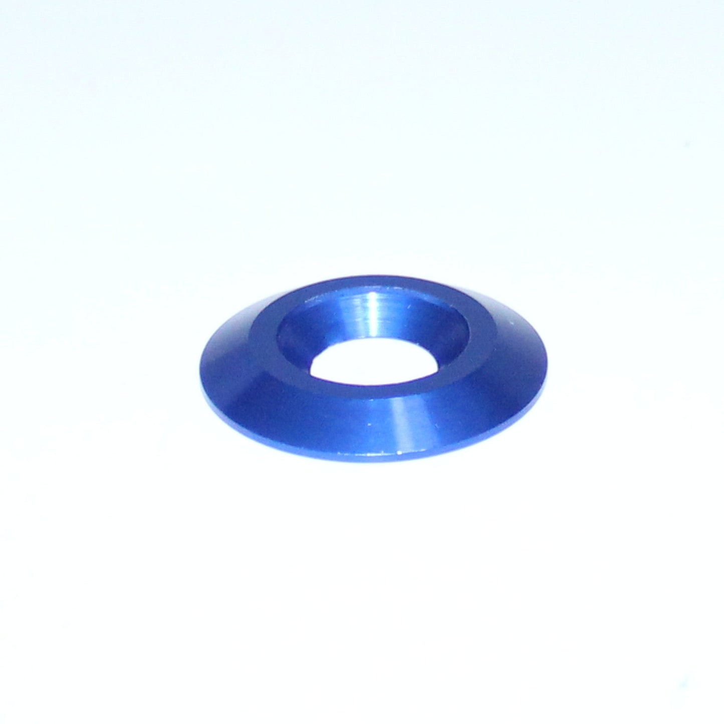 M8 Aluminium Countersunk Washer Anodised Black Blue Gold or Natural Finish