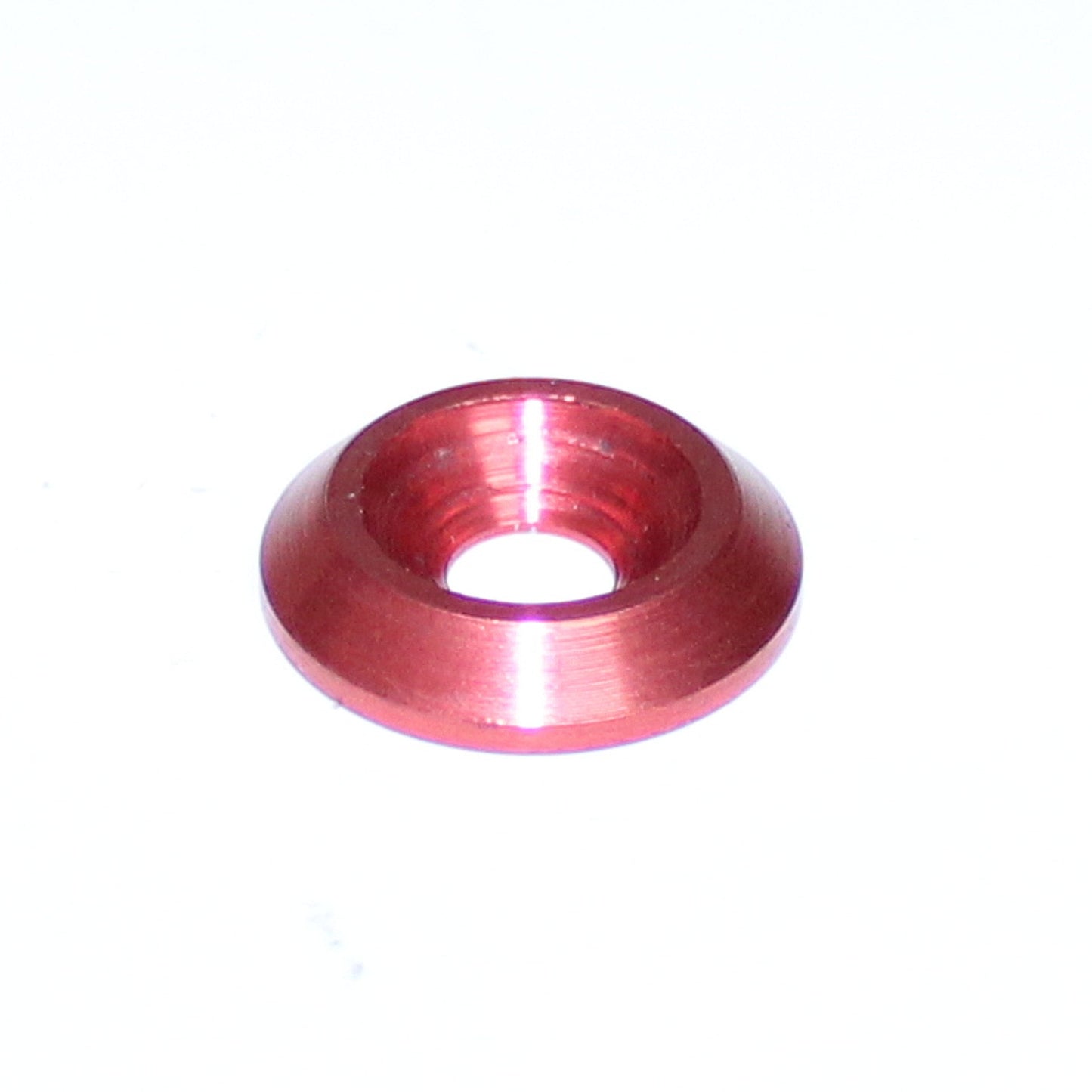 M6 Aluminium Countersunk Washer Anodised Black Blue Gold Red or Natural Finish