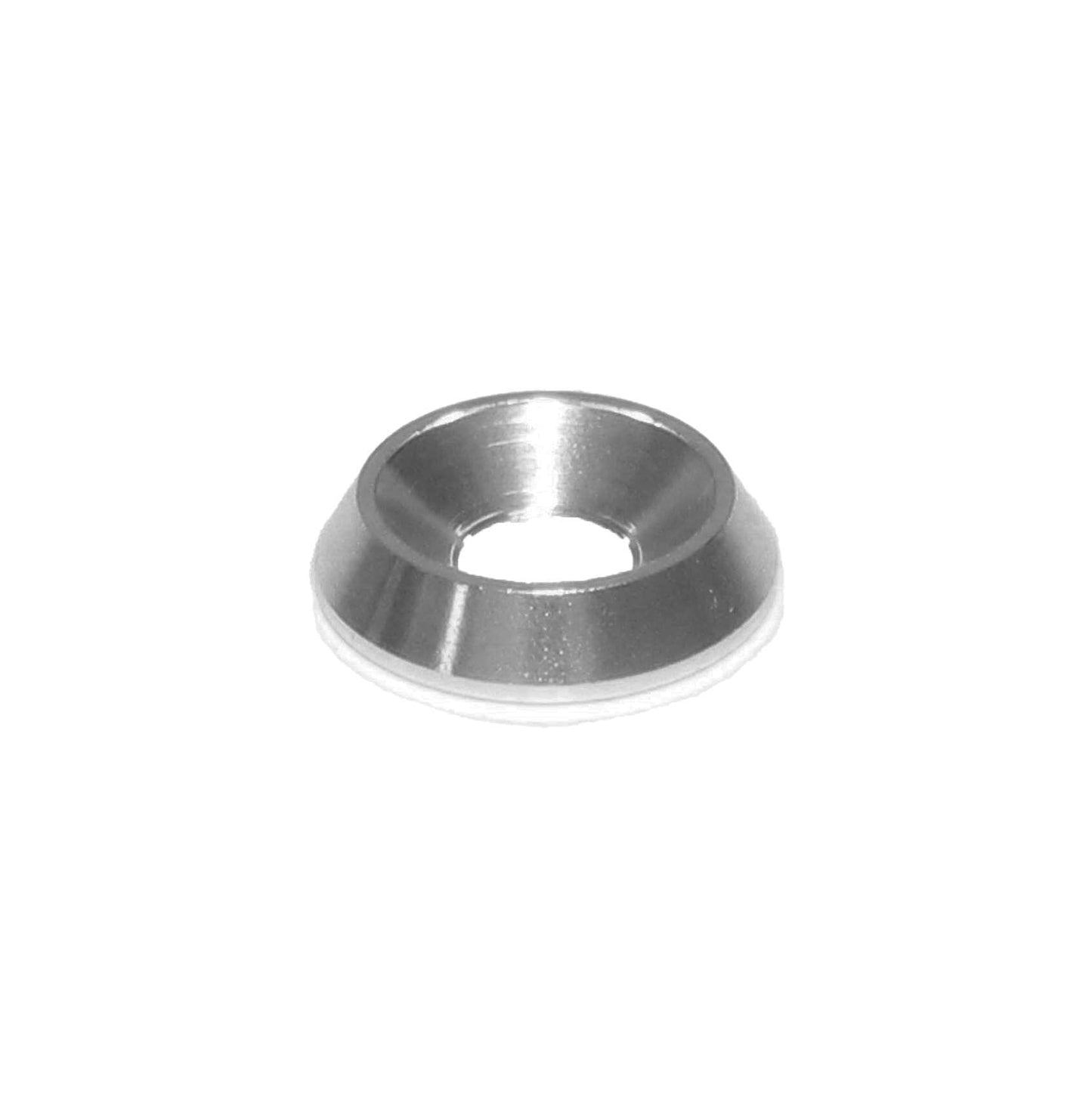 M8 Aluminium Countersunk 22mm Washer Anodised Black or Natural Finish