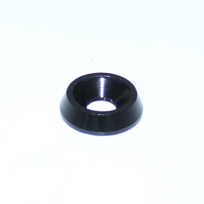 M6 Aluminium Countersunk Washer Anodised Black Blue Gold or Clear 18mm Diameter 5mm Thick Available in Packs of 10 50 or 100 Finishing Washers