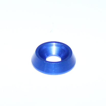 M6 Aluminium Countersunk Washer Anodised Black Blue Gold or Clear 18mm Diameter 5mm Thick Available in Packs of 10 50 or 100 Finishing Washers