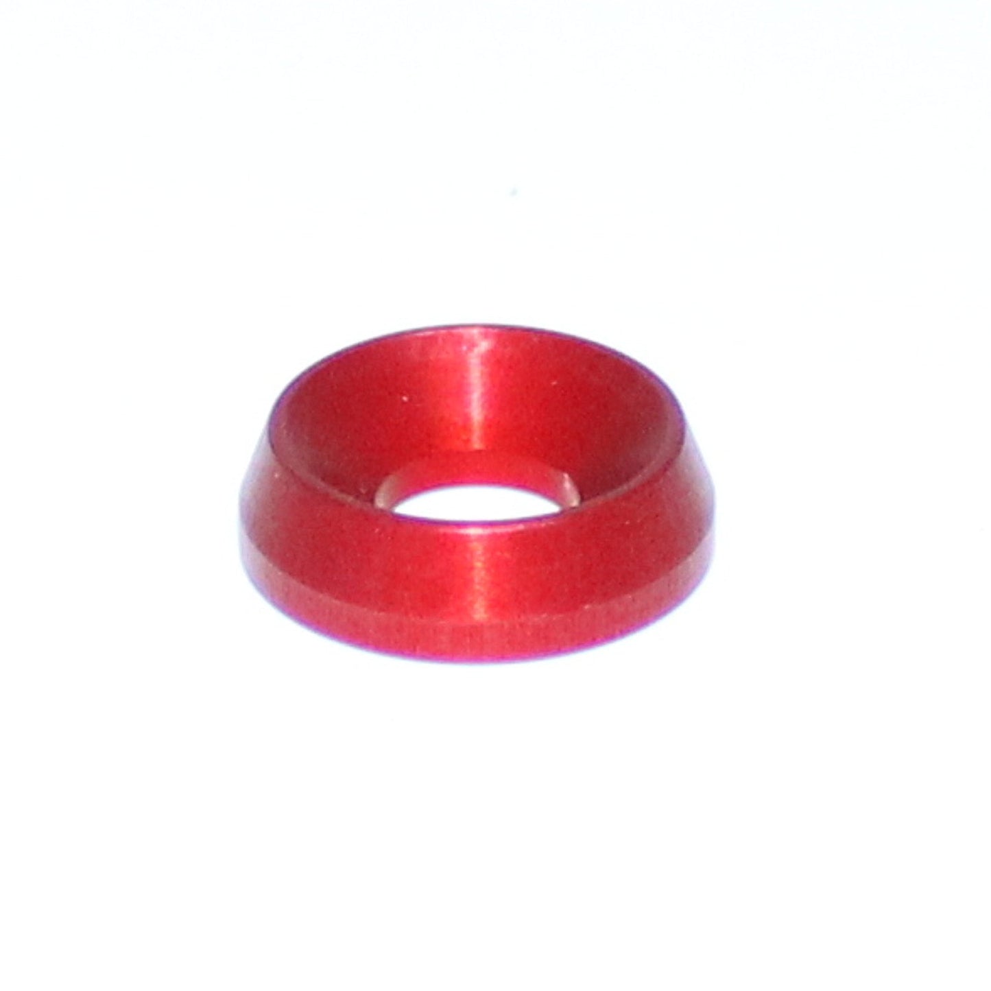 M8 Aluminium Countersunk Washer Anodised Blue Gold or Red 18mm Diameter 5mm Thick Available in Packs of 10 50 or 100 All Colours Finishing Cup Washers