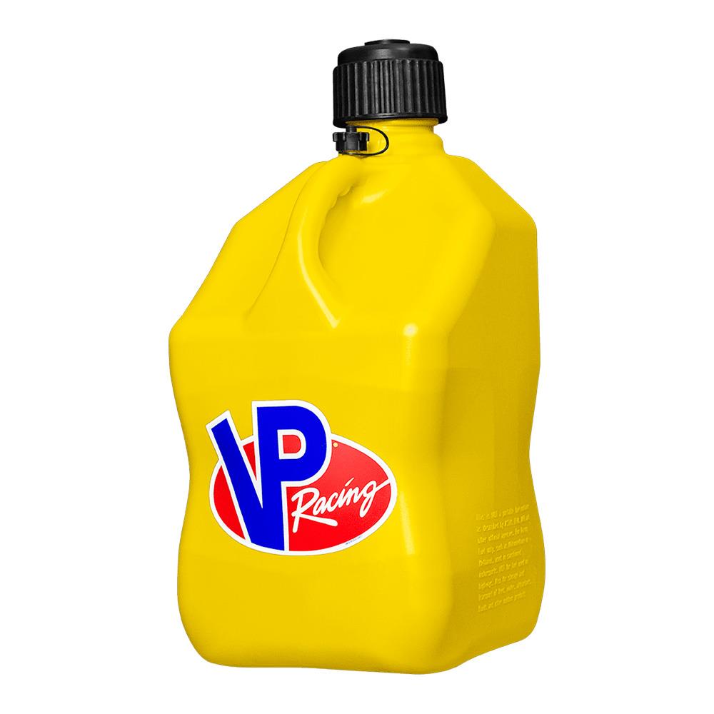 VP Racing Fuel Can with Filler Hose Motorsports Jerrycan 5.5 Gal 20 litre Yellow