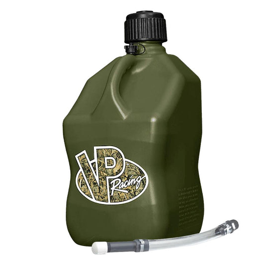 VP Racing Fuel Can with Filler Hose Motorsports Jerrycan 5.5 Gal 20 litre Camo