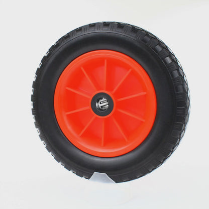 10" Wheel PU Foam 3.50/2.00-6 Puncture Proof Wheelbarrow Jockey Wheel 20mm Bore