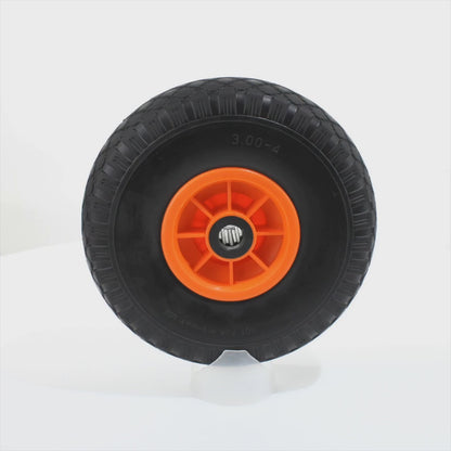 10" Wheel 3.00-4 PU Foam Puncture Proof Sack Trolley Jockey Wagon 20mm Axle Bore