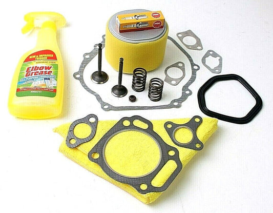 Honda GX390 Cylinder head service kit valves, springs, air filter, gaskets, plug