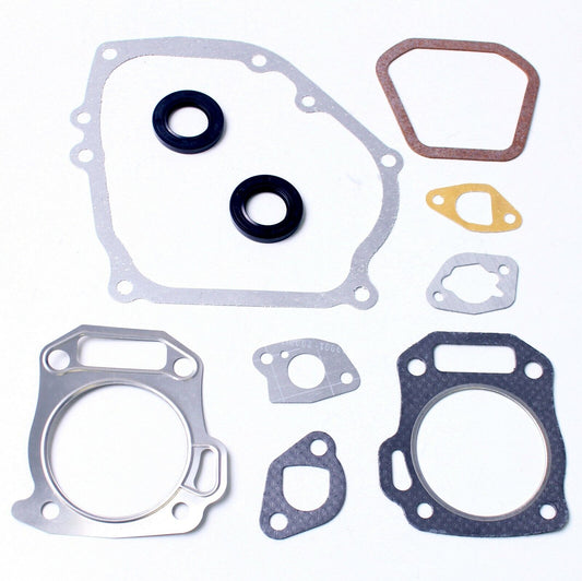 Honda GX160 GX200 Gasket Oil Seal Set with Both Head Gaskets for T1 & T2 Engines