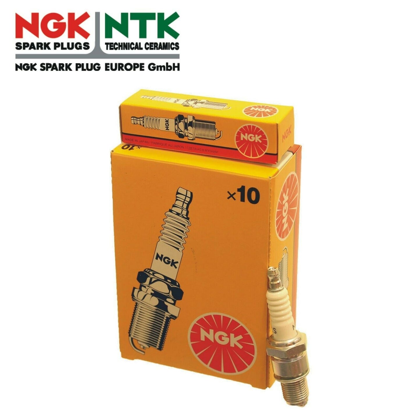 BPR5ES NGK Spark Plug Brand New Genuine 2 x Plug Pack-5056020188179-EY-PP-230-Product Pro-