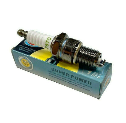 Spark Plug F6TC Lawnmower Strimmer Chainsaw Honda GX Engine Generator (BP6ES)-Product Pro-Spark Plug