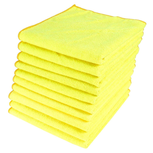 Microfibre Cleaning Cloth Detailing Polish Lint Free Washable Large 40cm x 40cm