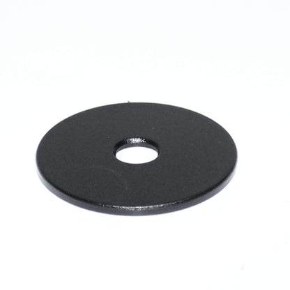 M8 Black Plastic Nylon Penny Flat Washers 50mm Diameter 2mm or 4mm Thickness.