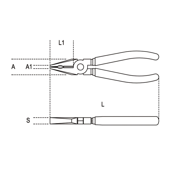 Beta Tools 180mm Combination Pliers Chrome Plated - 1150BM 180 - 011500148