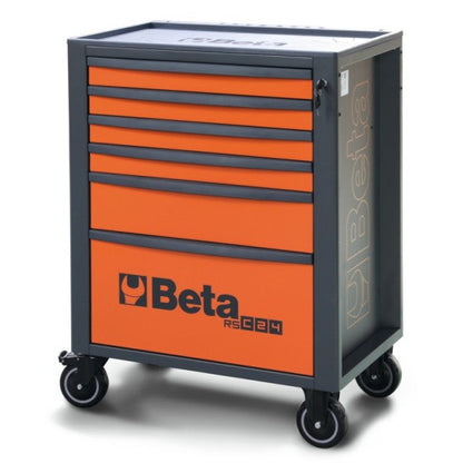 Beta Tools Mini 6 Drawer Roller Cab - Grey - RSC24/6-A - 024004067