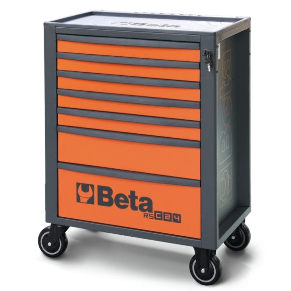 Beta Tools 7 Draw Roller Cab - Grey - RSC24/7-A - 024004077