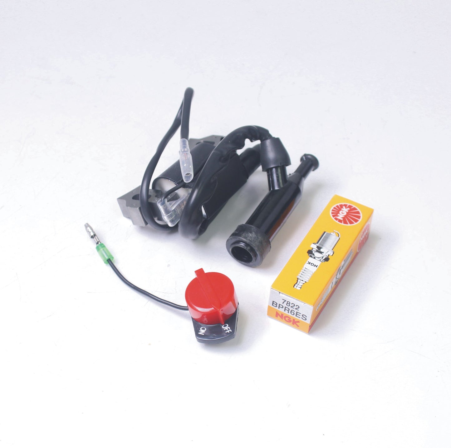 Honda Ignition Coil, NGK BPR6ES, On/Off Switch GX160 GX200