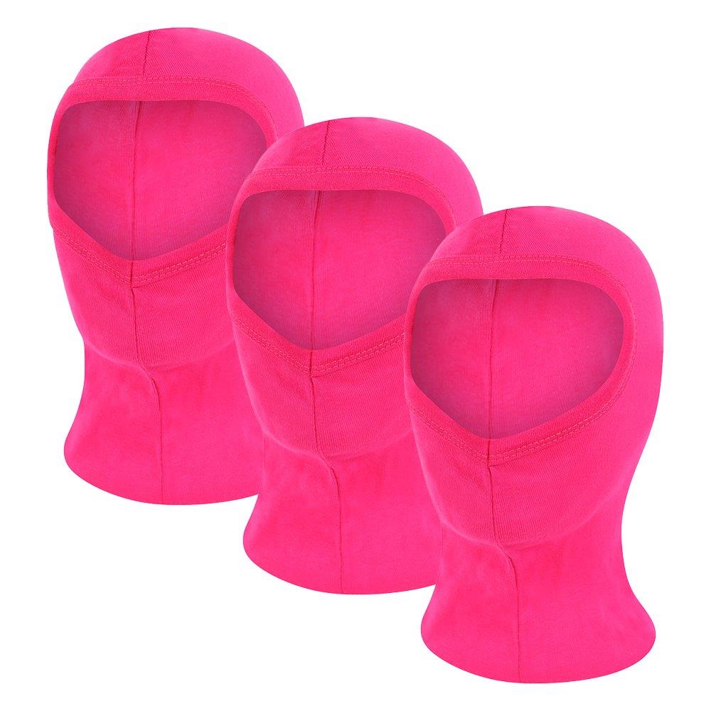 BULK PACK Balaclava - One Size - 1 Hole 100% Cotton - Washable - SAS Army Style for Skiing, Paintball, Cycling, Quad Bike, Karting