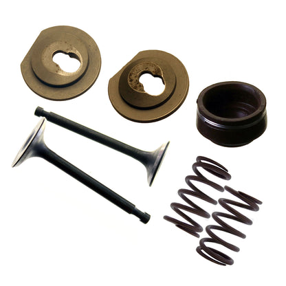 Honda Compatible GX390 Service Kit- Inlet, Exhaust Valves, Valve Collets, Stem Seal, Valve Spring Replacement Set