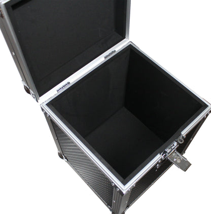 Aluminium Flight Storage Case Box Fully Lined Lockable DJ VJ Equipment Engine