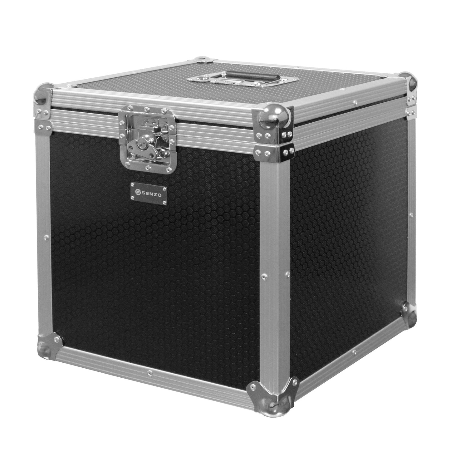 Aluminium Flight Storage Case Box Fully Lined Lockable DJ VJ Equipment Engine