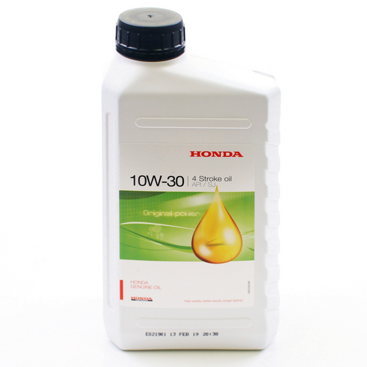 Honda 4 stroke engine oil 10W30 1L LITRE BOTTLE (08221-888-101HE) Lawn mowers