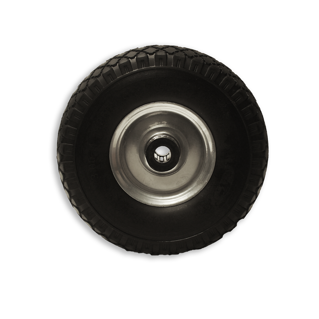 2 x 10" Wheel 3.00-4 Puncture Proof Steel Rim 20mm Bore Sack Barrow Trolley Cart-5056020126751-KT3WHA2-Product Pro-Wheels Tubes Tyres