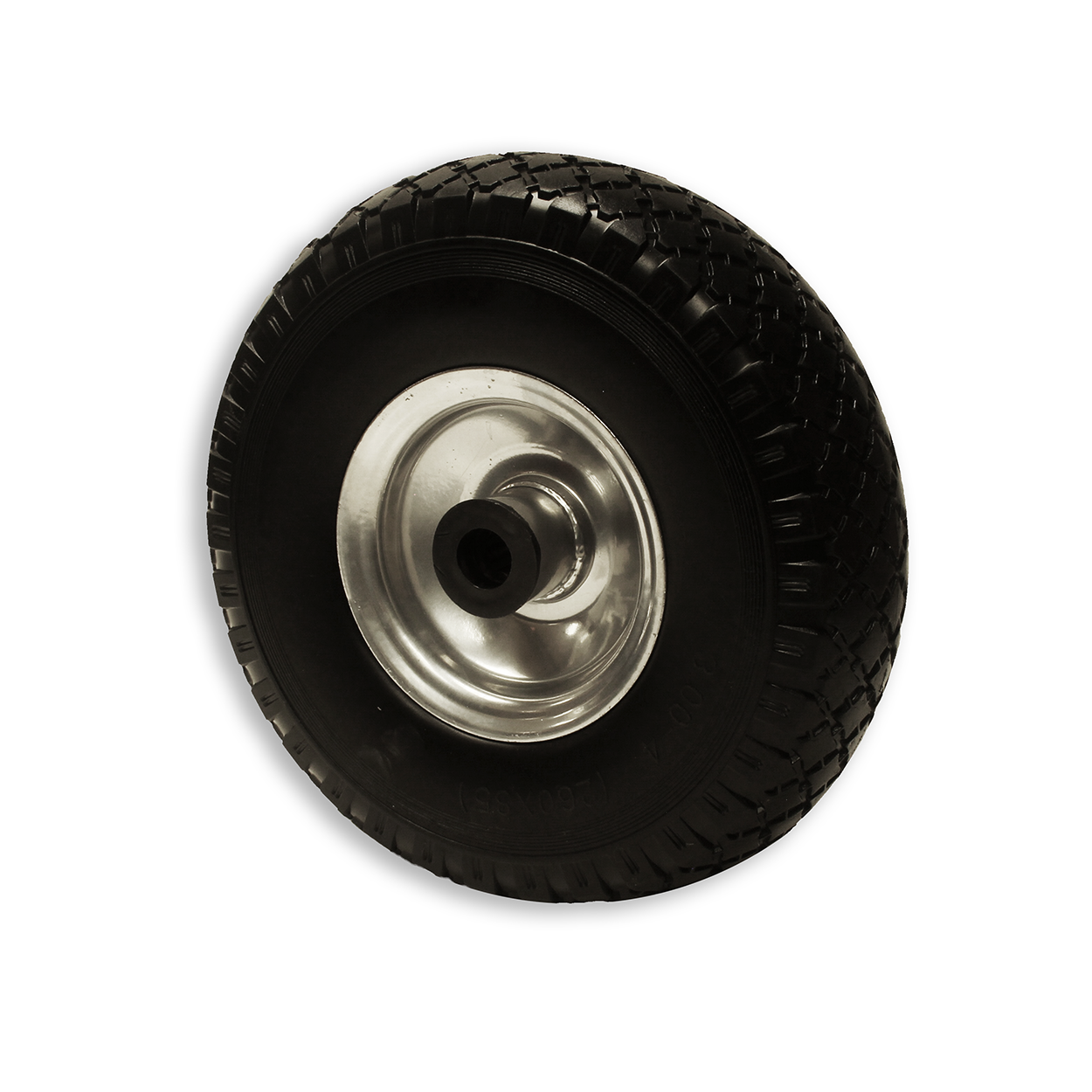 2 x 10" Wheel 3.00-4 Puncture Proof Steel Rim 20mm Bore Sack Barrow Trolley Cart-5056020126751-KT3WHA2-Product Pro-Wheels Tubes Tyres