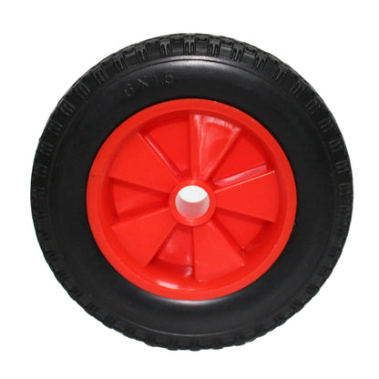 6" Inch Plastic Wheel 1.25-4.00 Foam Puncture Proof 16mm Bore Trolleys Carts