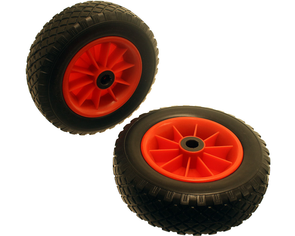 2 x 10" Wheel PU Foam 3.50/2.00-6 Puncture Proof Sack Trolley Jockey 20mm Bore-5056020191384-EY-PP-382-Product Pro-Wheels Tubes Tyres