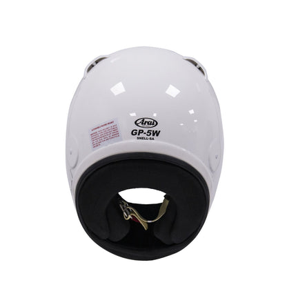 Arai Helmet White with Spoiler Kit Hans Anchors AC Tube SA2005 Size Extra Small